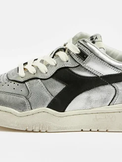 DIADORA B.560 Silver Used Voor Vrouwen