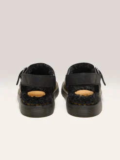 DR. MARTENS Jorge II Muiltjes Met Imitatiebont Voering Voor Vrouwen