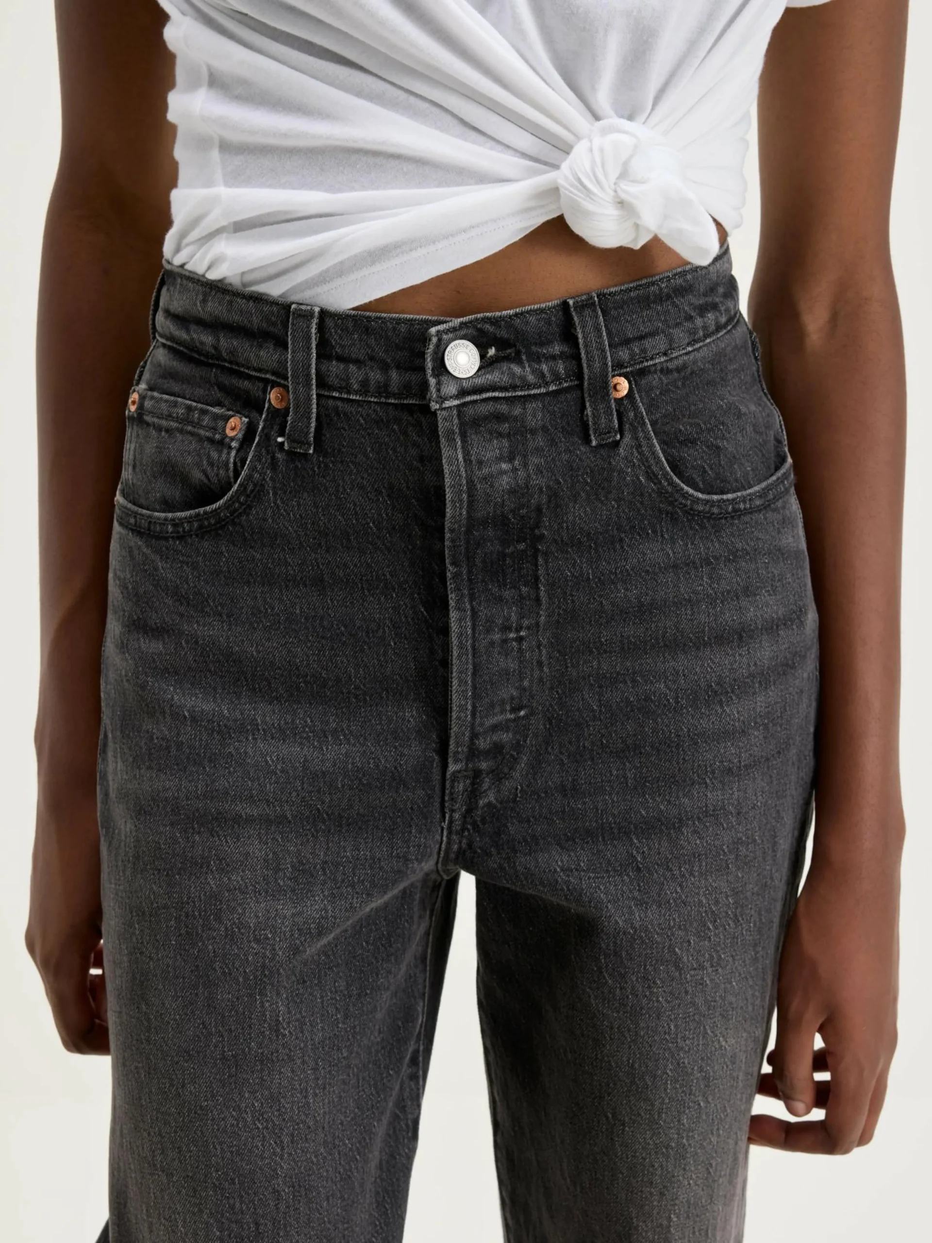 LEVI'S® Ribcage Full Length Jeans