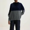 NICHOLSON & NICHOLSON Heriot Mock Neck Trui