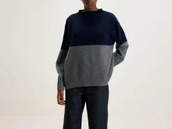 NICHOLSON & NICHOLSON Heriot Mock Neck Trui