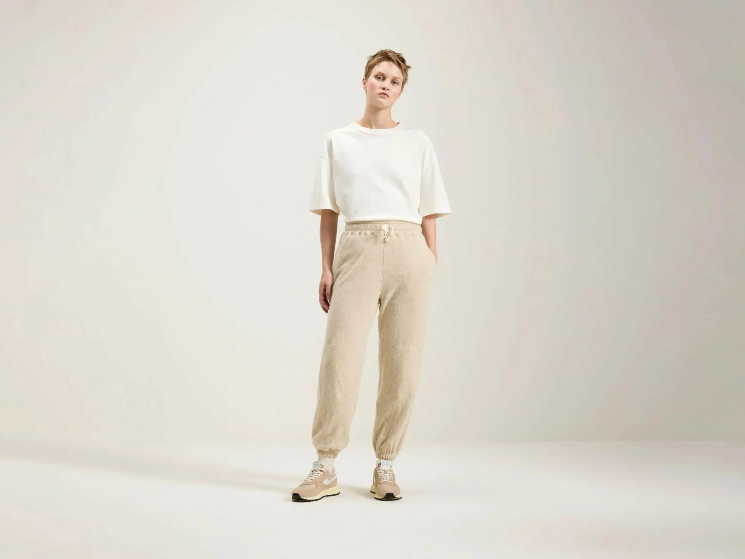 SARAHWEAR Eco Binding Jersey Jogger Broek