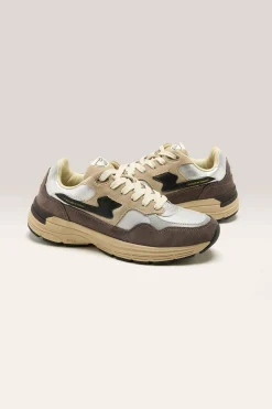 STEPNEY WORKERS CLUB Amiel S-Strike Suede Mix Voor Vrouwen