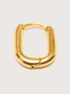TEN Oblong Gold Oorbellen